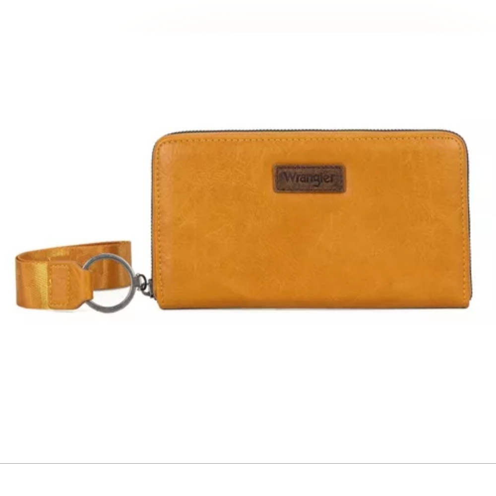 Wrangler Wallet Wristlet Clutch Credit Card Holder & Money Organizer.